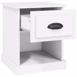 VidaXL 816129 nightstand/bedside table White - Additional view 7