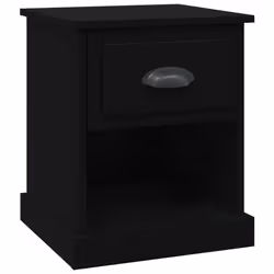 VidaXL 816130, Black, Wood, 390 mm, 390 mm, 475 mm, 1 pc(s)