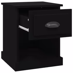 VidaXL 816131 nightstand/bedside table Black - Additional view 7