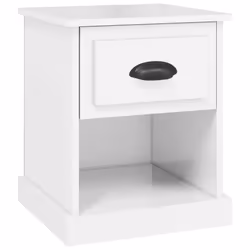 VidaXL 816133, White, Wood, 390 mm, 390 mm, 475 mm, 2 pc(s)