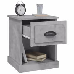 VidaXL 816136 nightstand/bedside table Concrete colour - Additional view 5