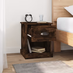 VidaXL 816139 nightstand/bedside table Oak - Additional view 4