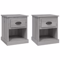 VidaXL 816141, Oak, Wood, 390 mm, 390 mm, 475 mm, 2 pc(s)