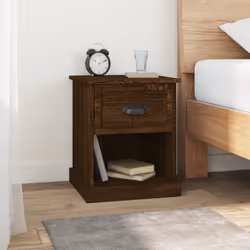 VidaXL 816142 nightstand/bedside table Oak