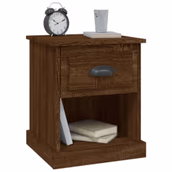 VidaXL 816143 nightstand/bedside table Oak - Additional view 4