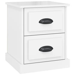 VidaXL 816148 nightstand/bedside table White