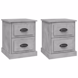 VidaXL 816153, Concrete colour, Wood, 390 mm, 390 mm, 475 mm, 2 pc(s)
