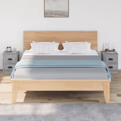 VidaXL 816153 nightstand/bedside table Concrete colour