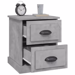 VidaXL 816153 nightstand/bedside table Concrete colour - Additional view 6