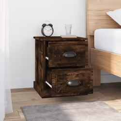 VidaXL 816155 nightstand/bedside table Oak - Additional view 4