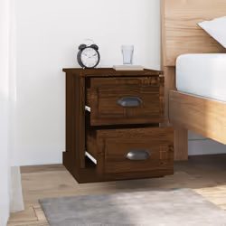 VidaXL 816158 nightstand/bedside table Oak