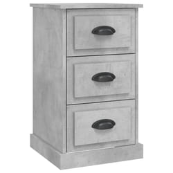 VidaXL 816164 nightstand/bedside table Concrete colour