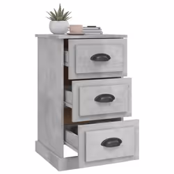 VidaXL 816164 nightstand/bedside table Concrete colour - Additional view 4