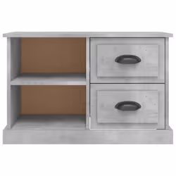 vidaXL TV Cabinet TV Stand TV Unit Media Cabinet Sideboard Engineered Wood - concrete grey, 73 x 35.5 x 47.5 cm - Additional view 5