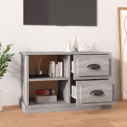 vidaXL TV Cabinet TV Stand TV Unit Media Cabinet Sideboard Engineered Wood - grey sonoma, 73 x 35.5 x 47.5 cm - Additional view 2