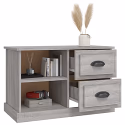 vidaXL TV Cabinet TV Stand TV Unit Media Cabinet Sideboard Engineered Wood - grey sonoma, 73 x 35.5 x 47.5 cm - Additional view 4