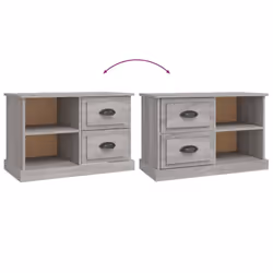 vidaXL TV Cabinet TV Stand TV Unit Media Cabinet Sideboard Engineered Wood - grey sonoma, 73 x 35.5 x 47.5 cm - Additional view 8