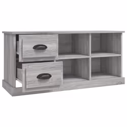 vidaXL TV Cabinet TV Stand TV Unit Media Cabinet Sideboard Engineered Wood - grey sonoma, 102 x 35.5 x 47.5 cm - Additional view 6