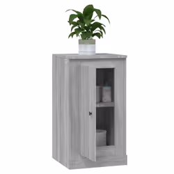 vidaXL Sideboards Storage Cabinet Cupboard Home Organiser Engineered Wood - grey sonoma, 1 pcs - Additional view 4