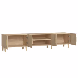 vidaXL TV Cabinet TV Stand Media Cabinet TV Unit Sideboard Engineered Wood - sonoma oak - Additional view 6