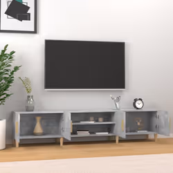 vidaXL TV Cabinet TV Stand Media Cabinet TV Unit Sideboard Engineered Wood - concrete grey