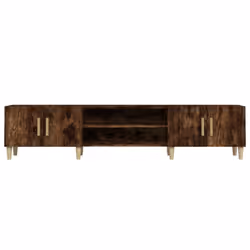 vidaXL TV Cabinet TV Stand Media Cabinet TV Unit Sideboard Engineered Wood - smoked oak - Additional view 5