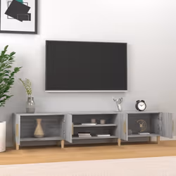 vidaXL TV Cabinet TV Stand Media Cabinet TV Unit Sideboard Engineered Wood - grey sonoma