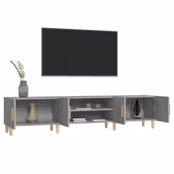 vidaXL TV Cabinet TV Stand Media Cabinet TV Unit Sideboard Engineered Wood - grey sonoma - Additional view 4