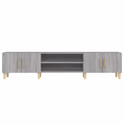 vidaXL TV Cabinet TV Stand Media Cabinet TV Unit Sideboard Engineered Wood - grey sonoma - Additional view 5