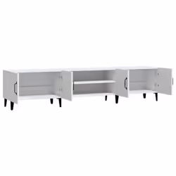 vidaXL TV Cabinet TV Stand TV Unit Media Cabinet Sideboard Engineered Wood - white - Additional view 6