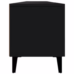 vidaXL TV Cabinet TV Stand TV Unit Media Cabinet Sideboard Engineered Wood - black - Additional view 7