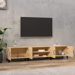 vidaXL TV Cabinet TV Stand TV Unit Media Cabinet Sideboard Engineered Wood - sonoma oak - Additional view 2