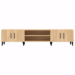 vidaXL TV Cabinet TV Stand TV Unit Media Cabinet Sideboard Engineered Wood - sonoma oak - Additional view 5