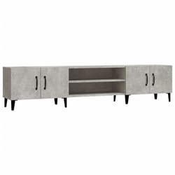 vidaXL TV Cabinet TV Stand TV Unit Media Cabinet Sideboard Engineered Wood - concrete grey