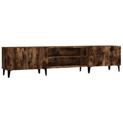 vidaXL TV Cabinet TV Stand TV Unit Media Cabinet Sideboard Engineered Wood - smoked oak
