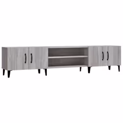 vidaXL TV Cabinet TV Stand TV Unit Media Cabinet Sideboard Engineered Wood - grey sonoma