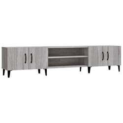 vidaXL TV Cabinet TV Stand TV Unit Media Cabinet Sideboard Engineered Wood - grey sonoma