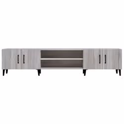 vidaXL TV Cabinet TV Stand TV Unit Media Cabinet Sideboard Engineered Wood - grey sonoma - Additional view 5