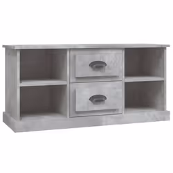 vidaXL TV Cabinet TV Stand TV Unit Media Cabinet Sideboard Engineered Wood - concrete grey