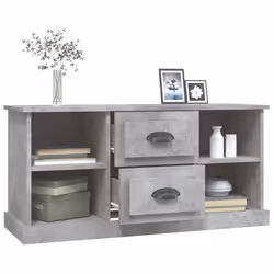 vidaXL TV Cabinet TV Stand TV Unit Media Cabinet Sideboard Engineered Wood - concrete grey - Additional view 4