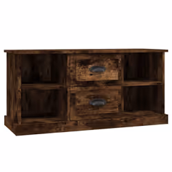 vidaXL TV Cabinet TV Stand TV Unit Media Cabinet Sideboard Engineered Wood - smoked oak