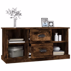 vidaXL TV Cabinet TV Stand TV Unit Media Cabinet Sideboard Engineered Wood - smoked oak - Additional view 4