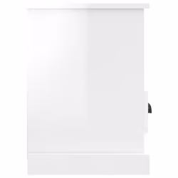 vidaXL TV Cabinet TV Stand TV Unit Media Cabinet Sideboard Engineered Wood - high gloss white - Additional view 6
