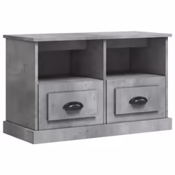 vidaXL TV Cabinet TV Stand TV Unit Media Cabinet Sideboard Engineered Wood - concrete grey