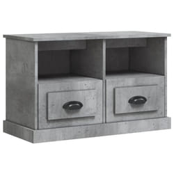 vidaXL TV Cabinet TV Stand TV Unit Media Cabinet Sideboard Engineered Wood - concrete grey