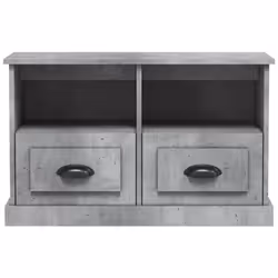 vidaXL TV Cabinet TV Stand TV Unit Media Cabinet Sideboard Engineered Wood - concrete grey - Additional view 4