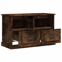 vidaXL TV Cabinet TV Stand TV Unit Media Cabinet Sideboard Engineered Wood - smoked oak - Additional view 5
