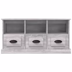 vidaXL TV Cabinet TV Stand TV Unit Media Cabinet Sideboard Engineered Wood - grey sonoma - Additional view 5