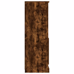 vidaXL Highboard High Sideboard Side Cabinet Storgae Cupboard Engineered Wood - smoked oak - Additional view 6