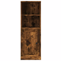 vidaXL Highboard High Sideboard Side Cabinet Storgae Cupboard Engineered Wood - smoked oak - Additional view 5